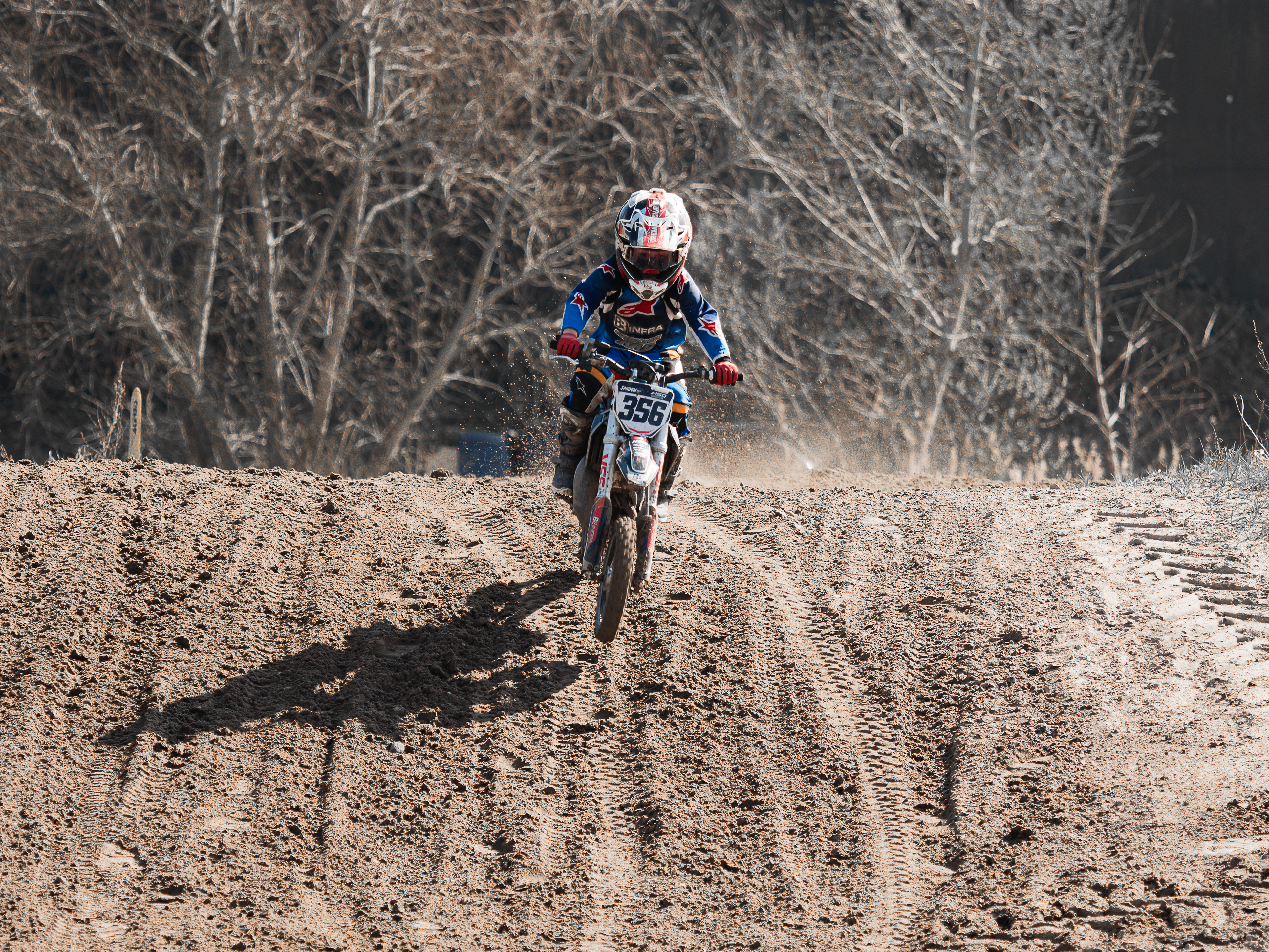 Jayden #356 motocross actie