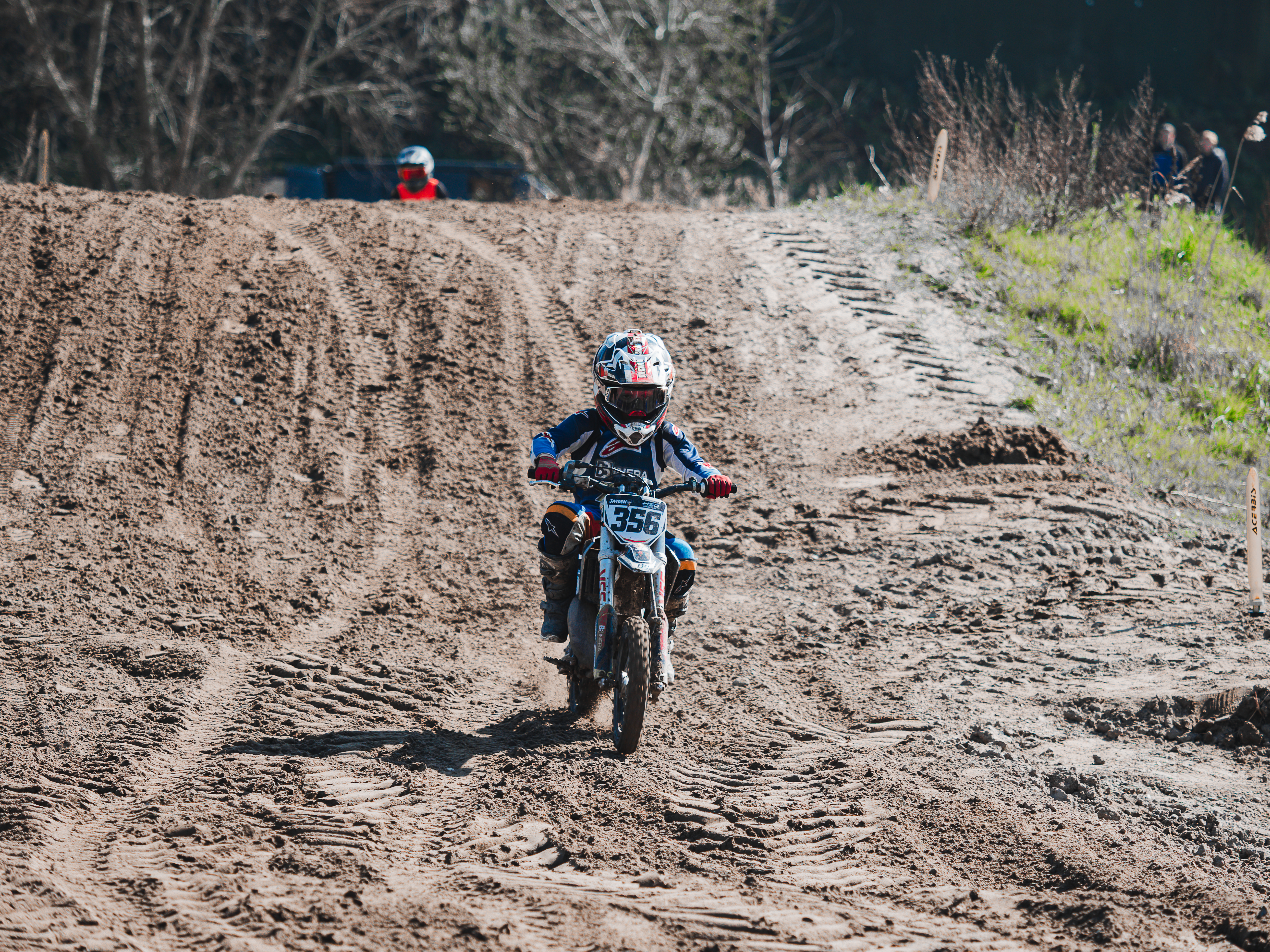 Jayden #356 motocross actie
