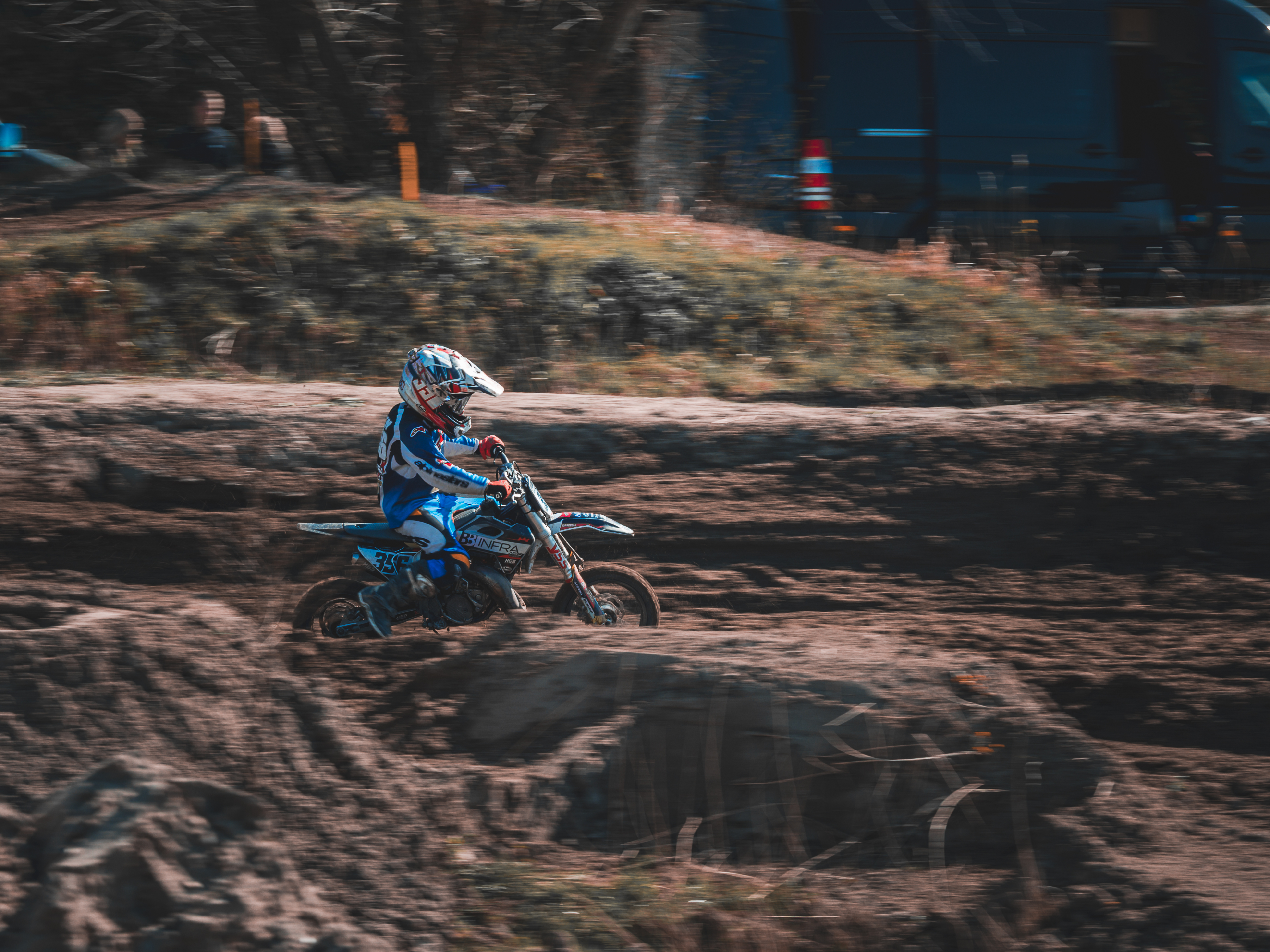 Jayden #356 motocross actie