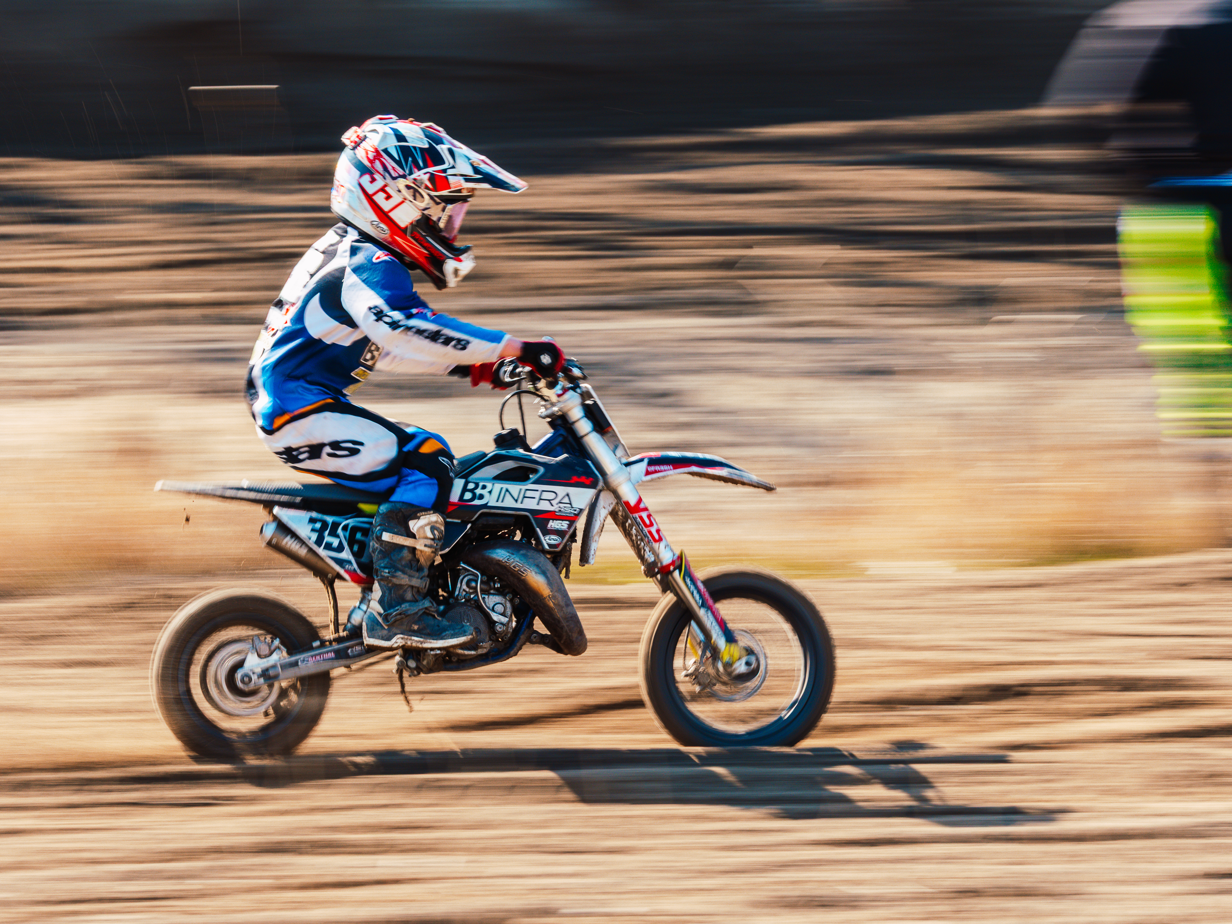 Jayden #356 motocross actie