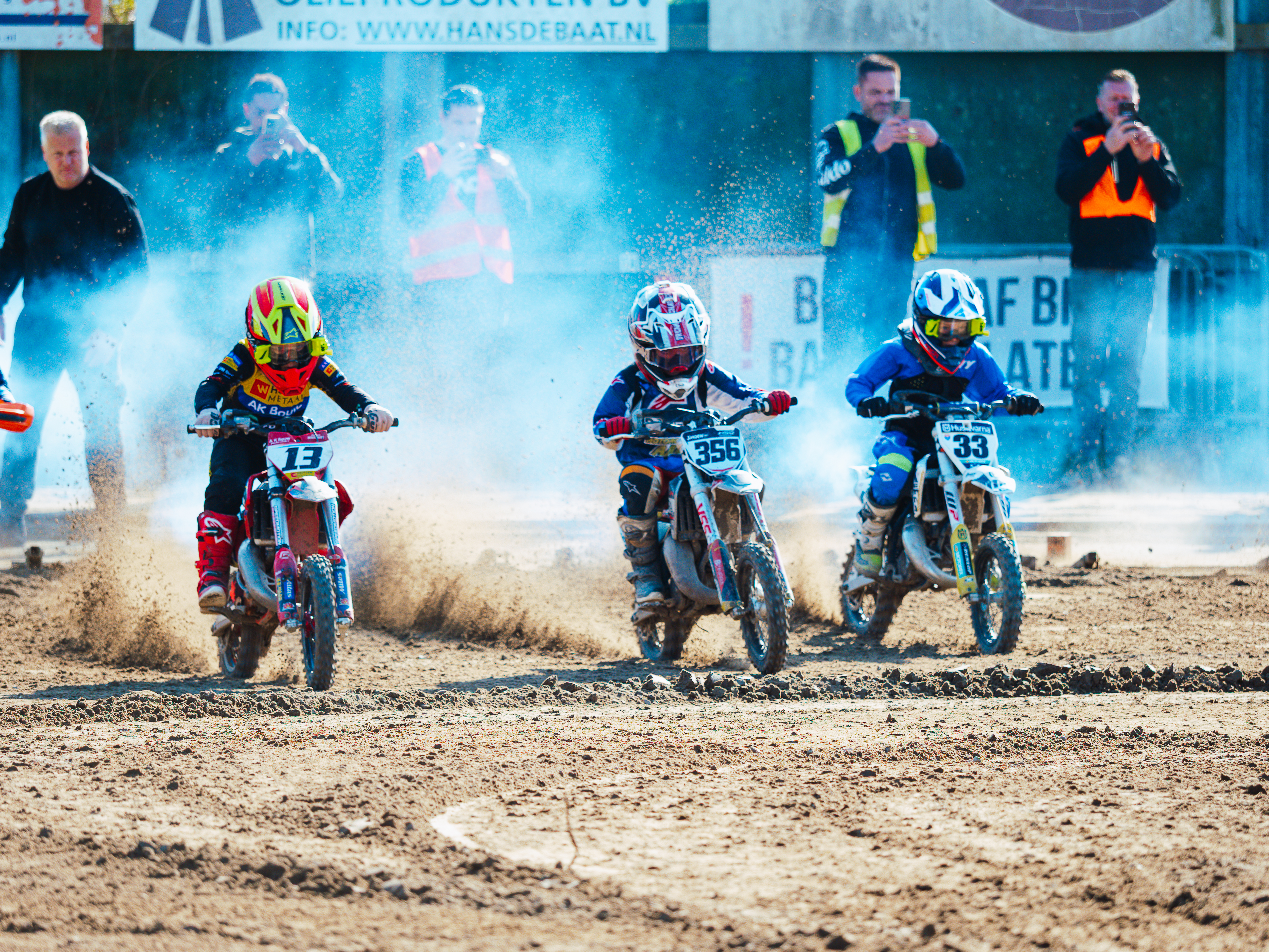 Jayden #356 motocross actie