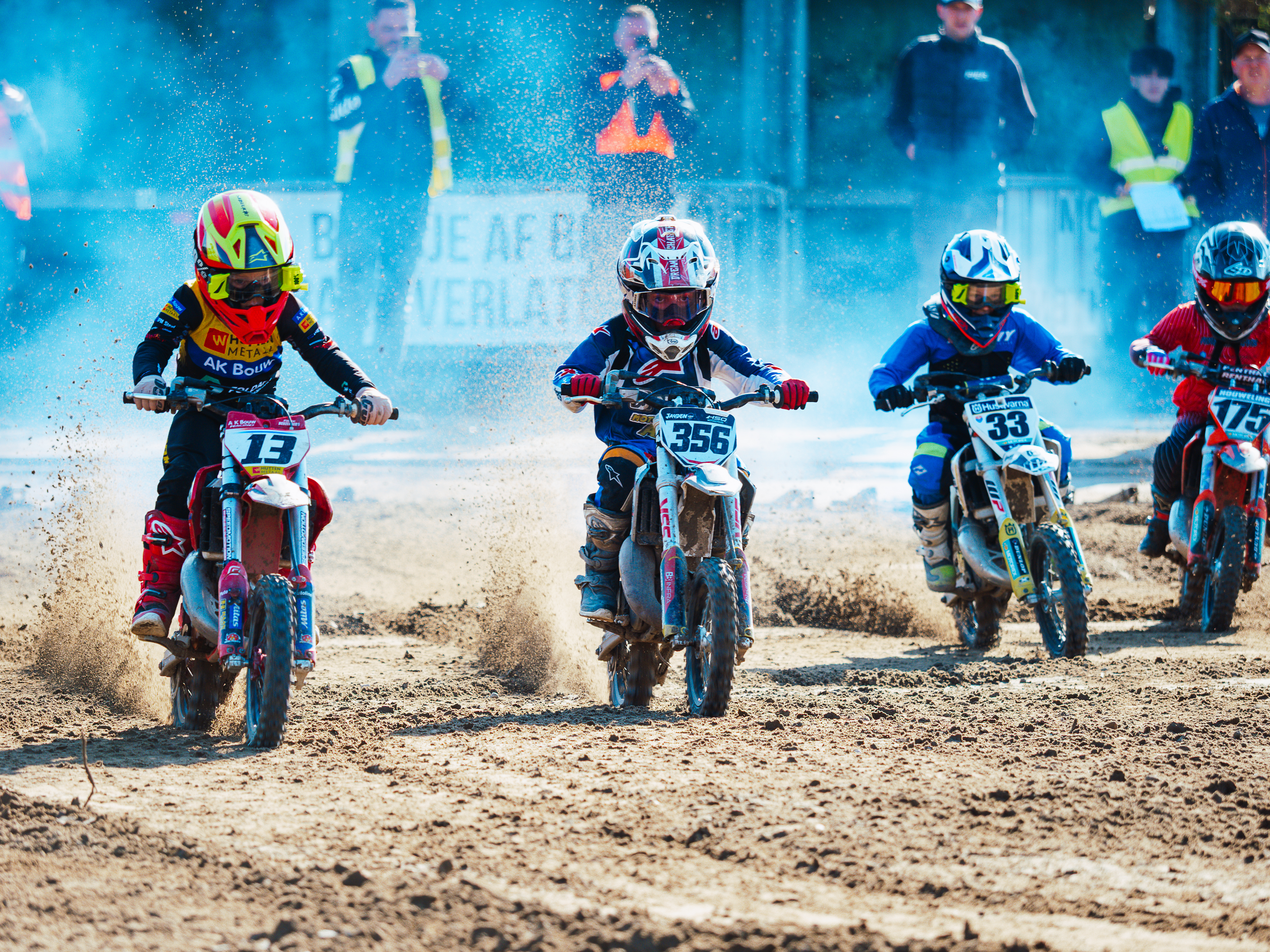 Jayden #356 motocross actie