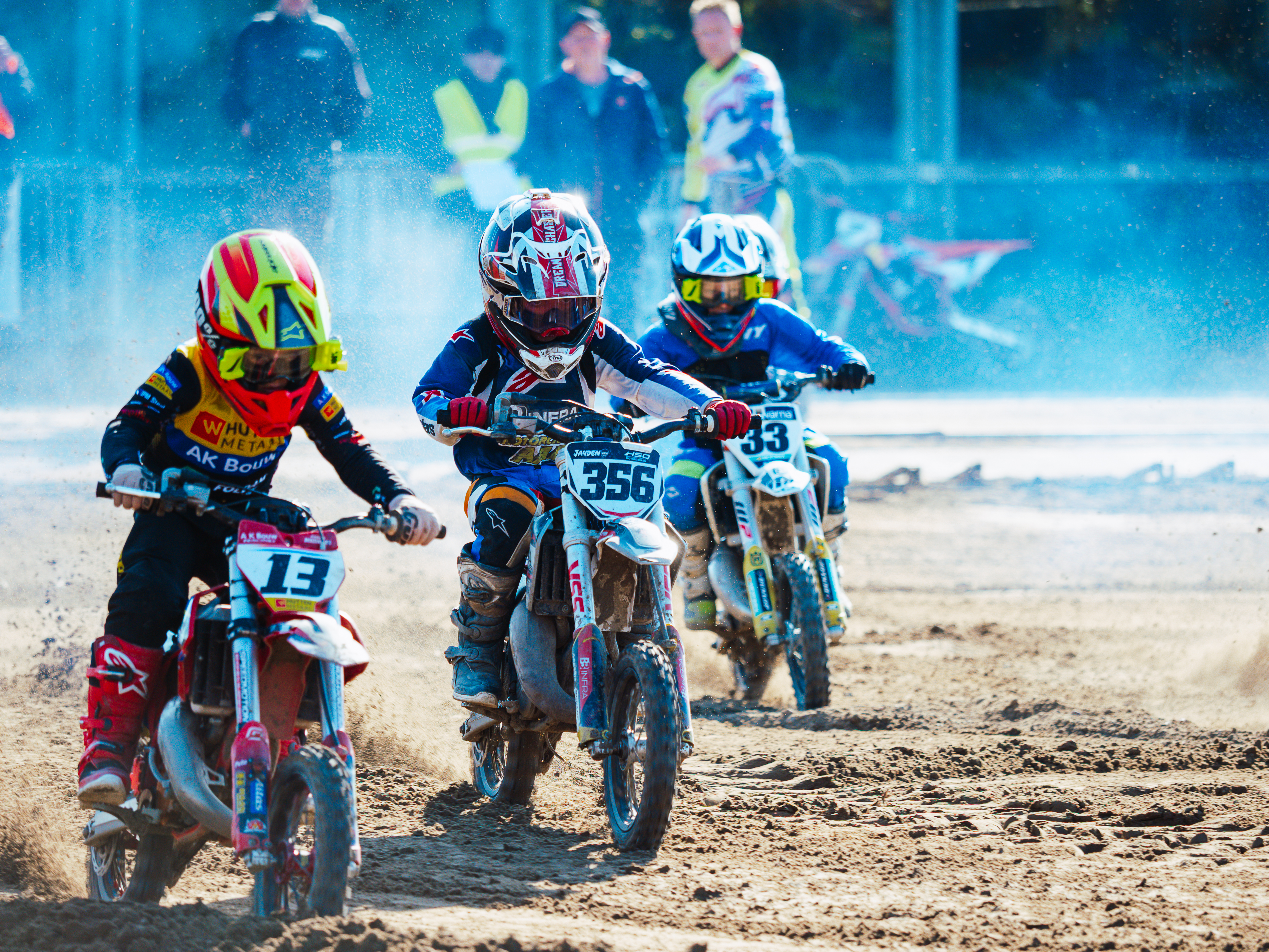 Jayden #356 motocross actie