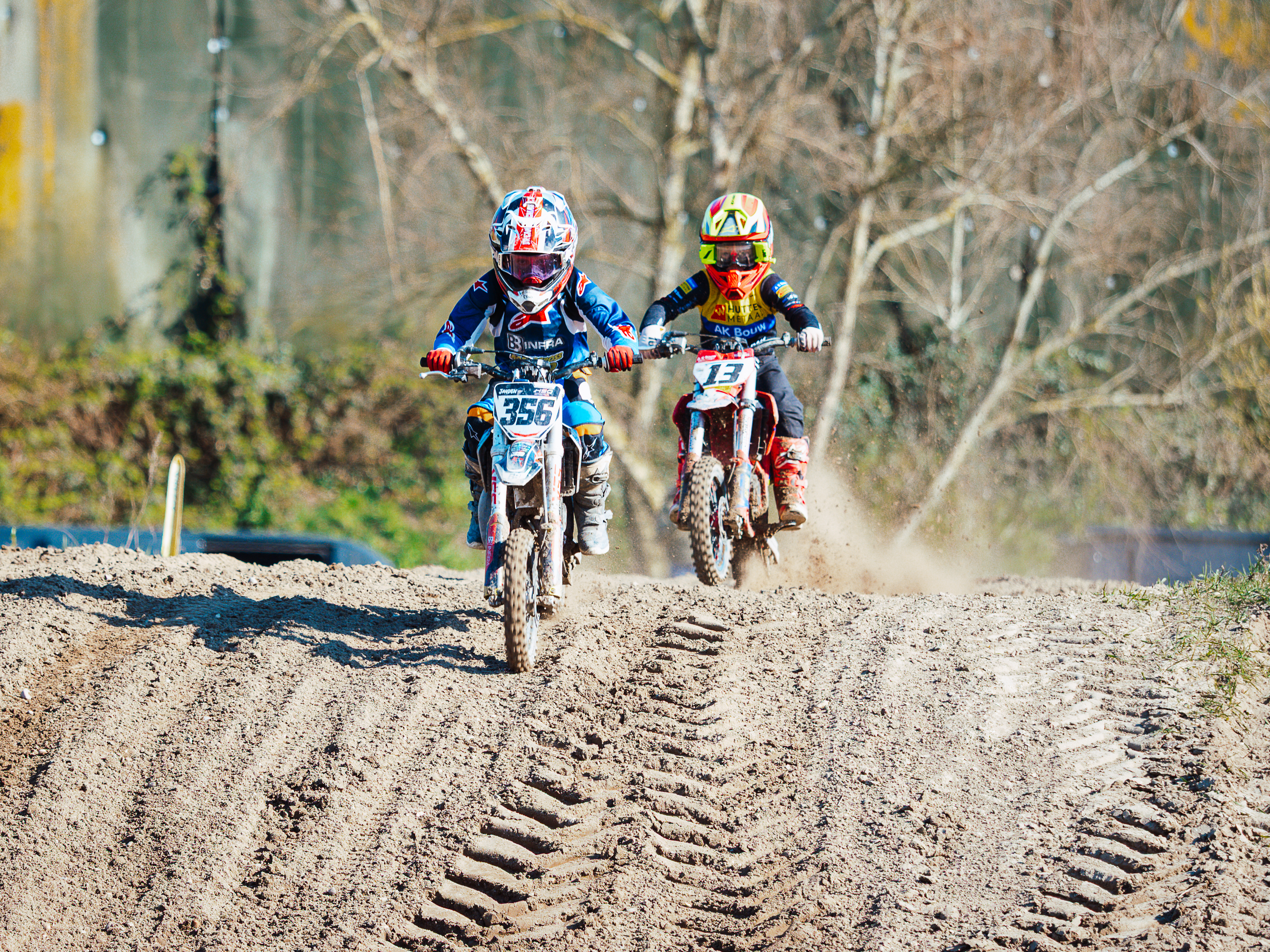 Jayden #356 motocross actie