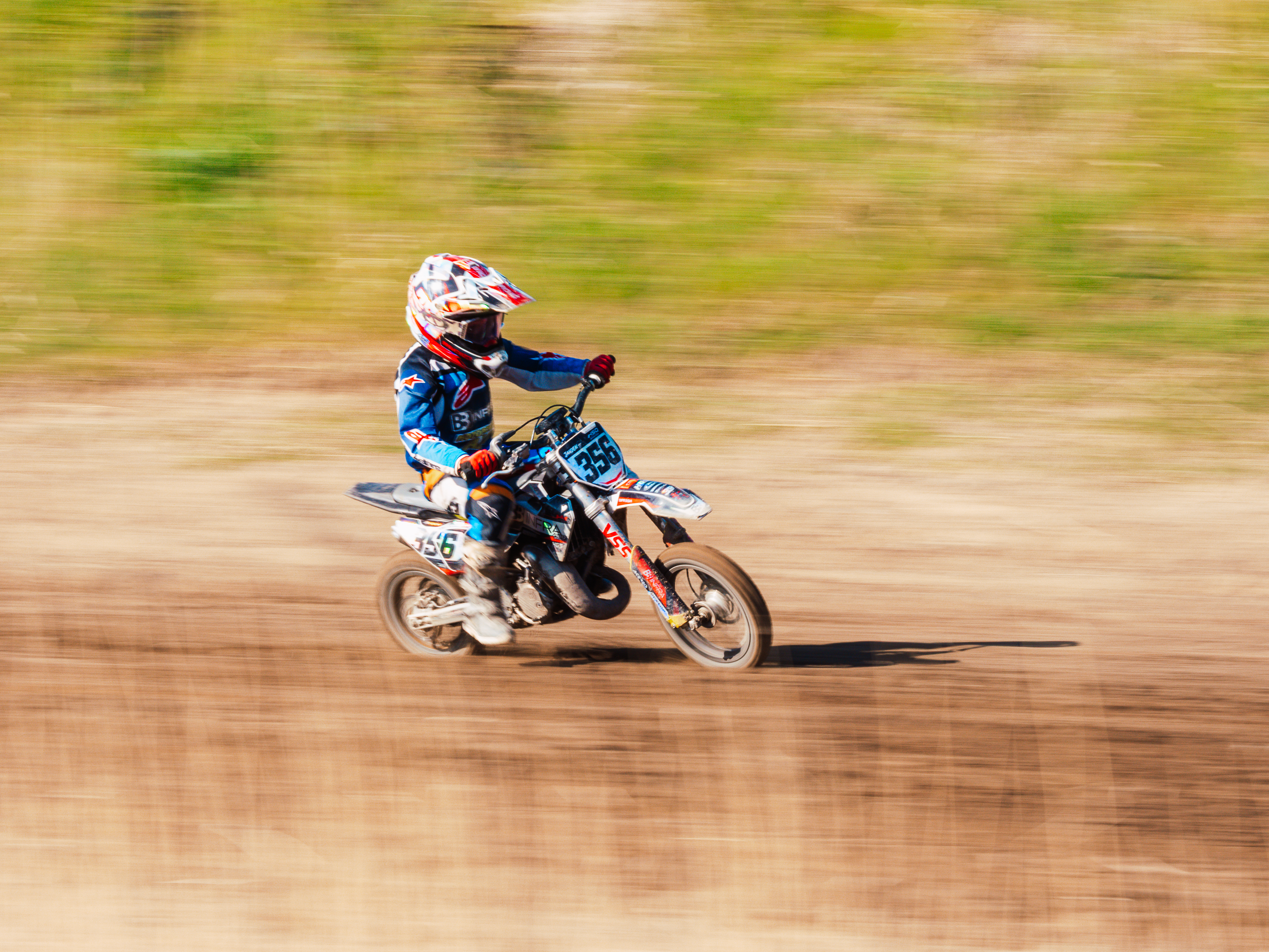Jayden #356 motocross actie