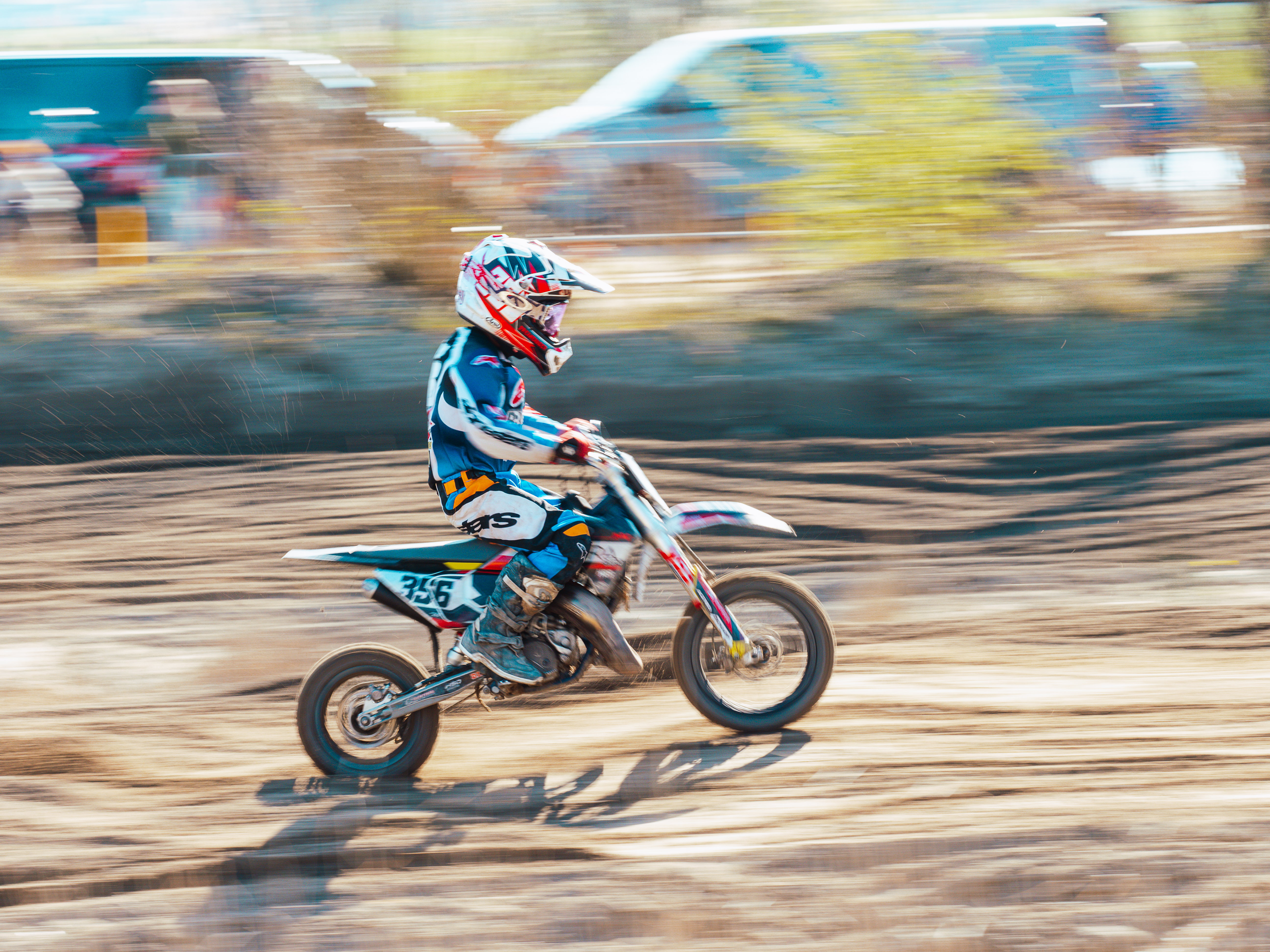 Jayden #356 motocross actie