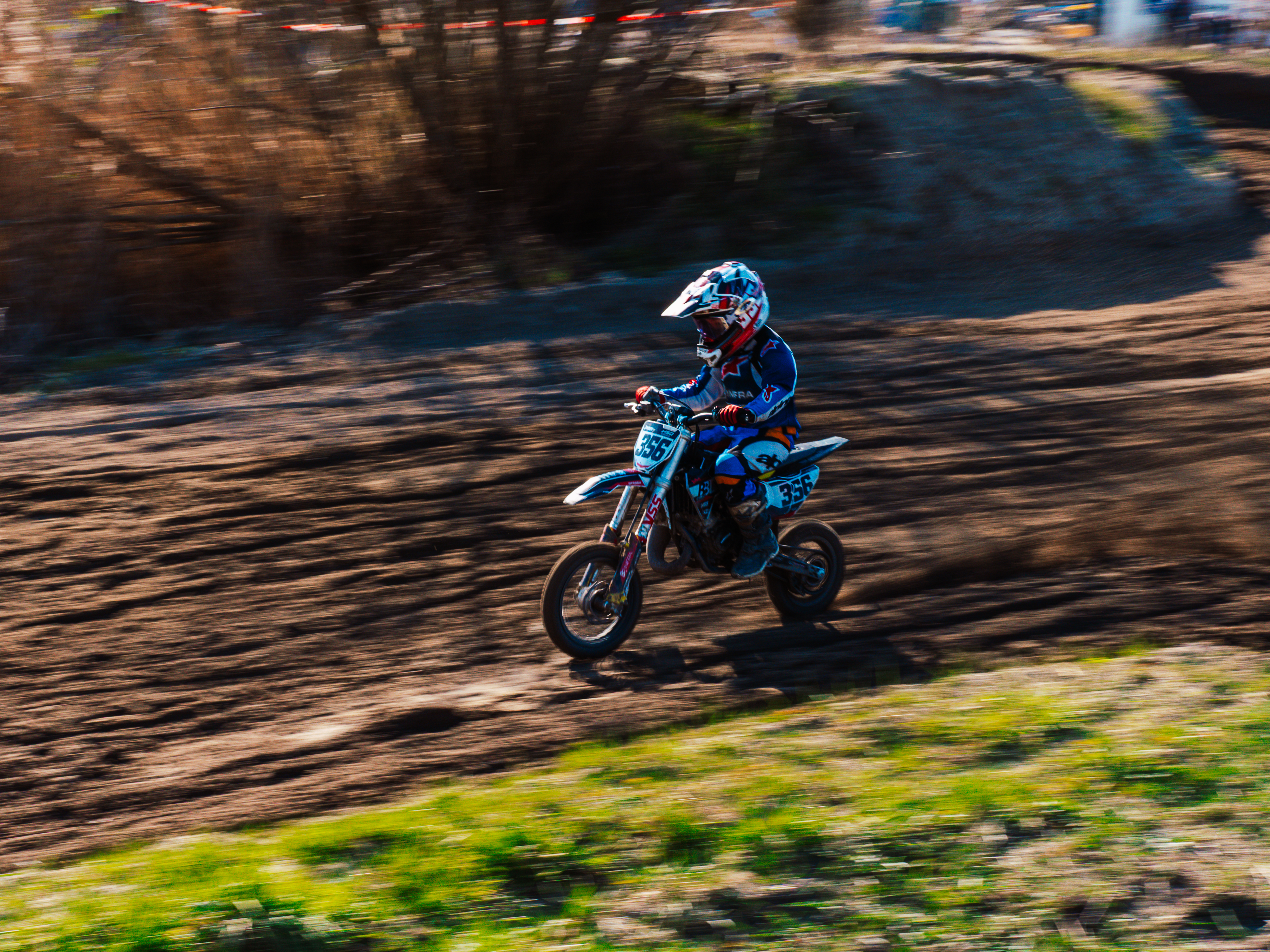 Jayden #356 motocross actie